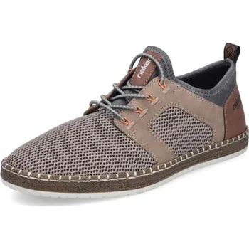 Pánské polobotky Pánské polobotky RIEKER B5252-66 béžová S6 45
