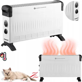 Přímotop ELEKTRICKÝ KONVEKTOROVÝ OHŘÍVAČ ENERGETICKY ÚSPORNÝ TERMOSTAT 2000W