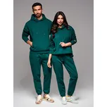 Ombre UNISEX sweatshirt set hoodie + drawstring pants in