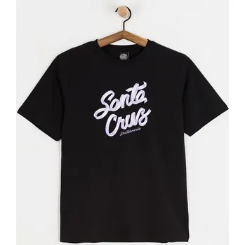 Dámské tričko Santa Cruz Ribbon Script Front (black) S, černá
