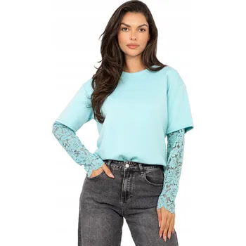 Dámská halenka Italy Moda halenka s dlouhým rukávem, střih oversize, univerzální velikost