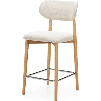 Barová židle Barová židle Amalfi z masivu dub/krémová