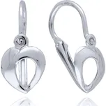 Olivie Dětské náušnice z bílého zlata Au 585/1000