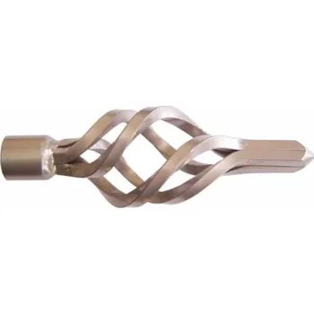 URBÁNEK Garnýže - koncovka pr.16 mm Azur malý - Černo/Zlatá