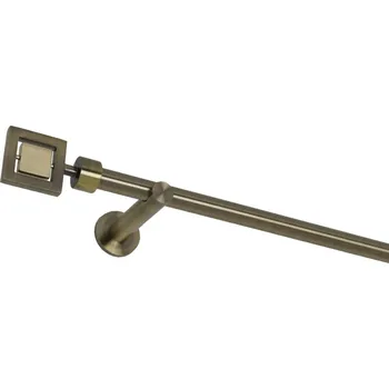 Garnýž URBÁNEK Garnýže kovové GE pr.16 mm antická mosaz-zlatá Rigoletto - 120 cm, ne