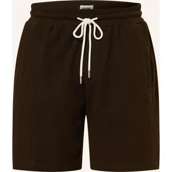 Pánské kraťasy Drykorn Pánské Žerzejové Kraťasy Brikko, tmavě hnědá, 56