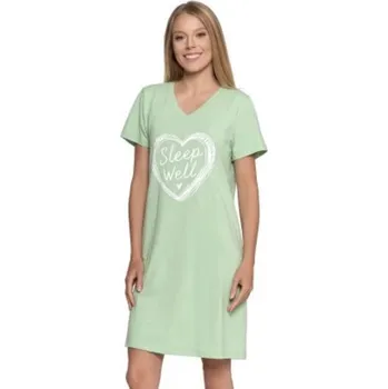 Dámská noční košile Moraj noční košile PDK3100-022 zelená Barva: Zelená, Velikost: L