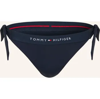 Dámské plavky Tommy Hilfiger Dámské Trojúhelníkové Bikiny, tmavě modrá, 38