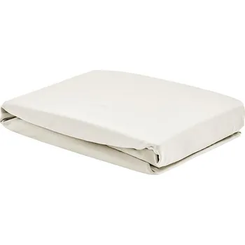 Prostěradlo CHRISTIAN FISCHBACHER Bavlněné prostěradlo DREAMCATCHER Fresh Milk 180 x 200 cm