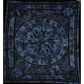 Přehoz na lůžko Mandala velká Cycle of The Ages