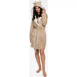 Hokky župan 40136-80X Dark Beige - Henderson Ladies