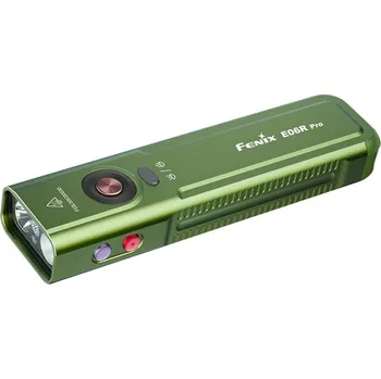 Svítilna FENIX FENIX nabíjecí EDC svítilna E06R PRO, 1600 lm - Zelená