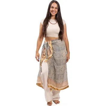 Šátek Sarong / šátek JALA / modrý ornament IV.