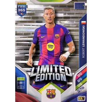 Fotbalová karta FIFA 365 Adrenalyn XL 2026 Limited Edition - Robert Lewandowski FC Barcelona