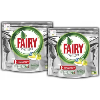 Přípravek do myčky Kapsle do myčky nádobí All in One (vše v jednom) Fairy 200 ks