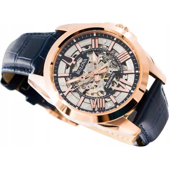 Hodinky Bulova Sutton Automatic - 97A161, MODRÉ, Jeden kus