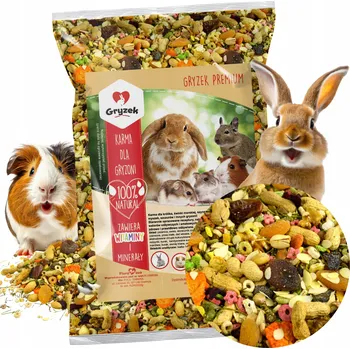 Krmivo pro hlodavce Krmivo pro hlodavce Gryzek směs 1 kg bez cukru s vitamíny