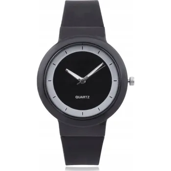 Hodinky Křemíkové Quartz hodinky černé, 40 mm, 1 Ks