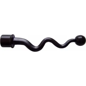 URBÁNEK Garnýže - koncovka pr.16 mm Blesk - Černá