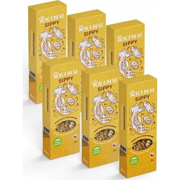 Krmivo pro hlodavce Akinu SIPPY Tyč s ovocem doplňkové krmivo pro hlodavce 6 x 2 ks