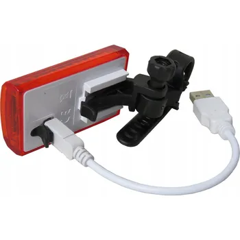 Cyklosvítilna ZADNÍ SVĚTLO NA KOLO LED 70 LUMENŮ NABÍJECÍ USB