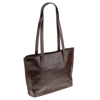 Kabelka NovaKabelka.cz Kožená italská kabelka Ambra Cafe