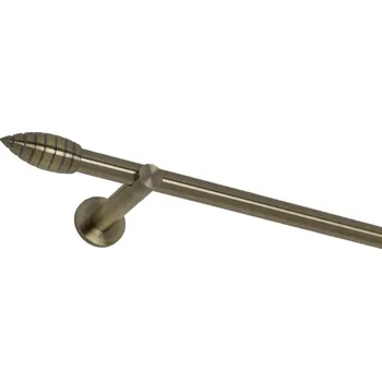 Garnýž URBÁNEK Garnýže kovové GE pr.16 mm antická mosaz Allegro - 400 cm, ne