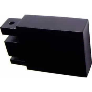 URBÁNEK Koncovka garnýže SQ Square (bal.2 ks) - Černá