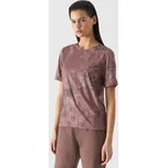 Dámské rychleschnoucí cyklistické triko 4F - růžové