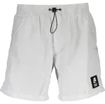 KARL LAGERFELD BEACHWEAR Pánské bílé plavkové kraťasy KARL