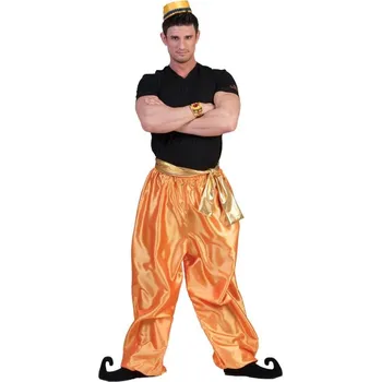 Karnevalový kostým Pánský kostým Sultán kalhoty zlaté 48-50 M