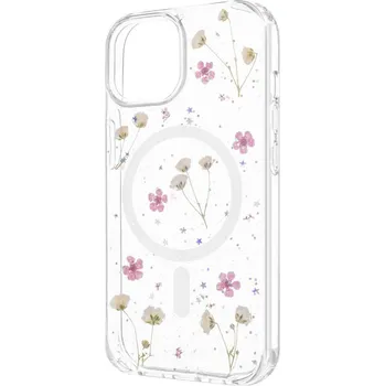 Pouzdro na mobilní telefon FIXED MagBloom pro Apple iPhone 15 čiré