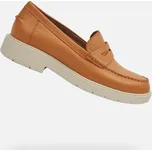 Oranžové dámské mokasíny Geox Spherica EC1 - Dámské