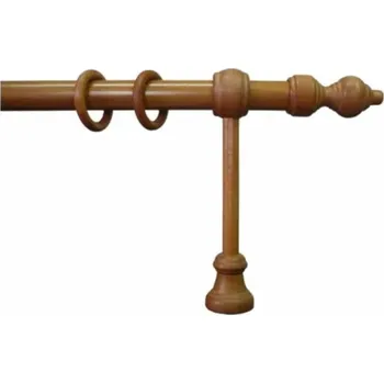 Garnýž URBÁNEK Garnýž Baroko KOV průměr 28 mm třešeň - 120 cm