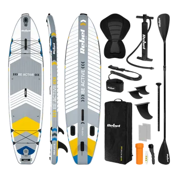 Paddleboard SUP REBEL ACTIVE PRO RBA-4518-WH bílý