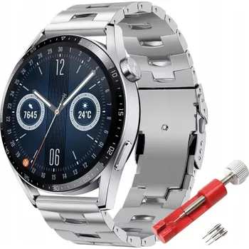 Náramek TITANOVÝ NÁRAMEK PRO SAMSUNG GALAXY WATCH 46MM 3 45MM GEAR S3 FRONTIER 22MM