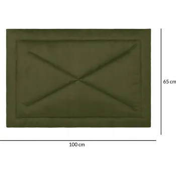 Pelíšek pro psa Pelíšek podložka pro psa 65x100 cm, zelená khaki