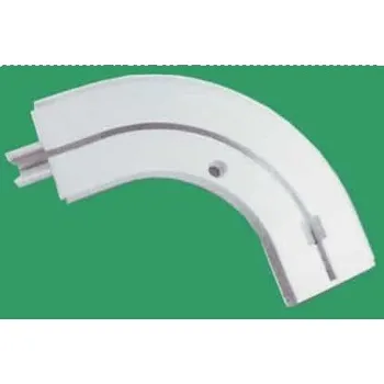 URBÁNEK Plastové kolejnice CM - oblouk koncový - dvoukolejnice, pravá