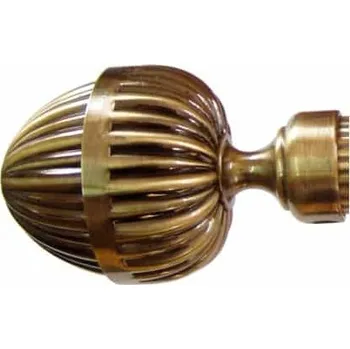 URBÁNEK Garnýže IT - koncovka pr.25 mm Venezia - Antická mosaz