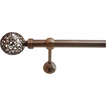 Garnýž URBÁNEK Garnýže kovové OP pr.19 mm antická mosaz Goplana - 160 cm