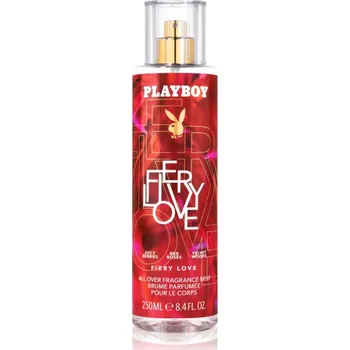 Tělový sprej Playboy Fiery Love tělový sprej pro ženy 250 ml
