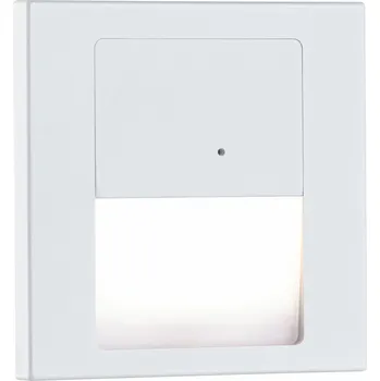 Nástěnné svítidlo Schodišťové svítidlo TSARO LED s čidlem 1W 2700K 230V Bílé PL80002 Paulmann