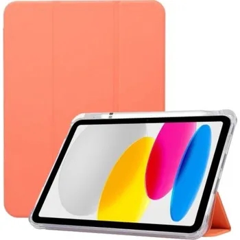 Pouzdro na mobilní telefon Smart pouzdro se stojánkem a prostorem na Apple Pencil pro iPad 10,9" (2022) / 11" (2025) - oranžové