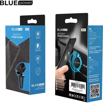 BLUE Power BBH6 - magnetický držák do auta - černá