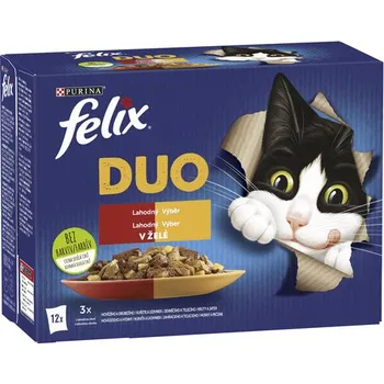 FELIX Fantastic DUO Lahodný výběr v želé 12x85 g