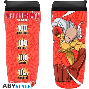 Termohrnek Cestovní hrnek One-Punch - Saitama
