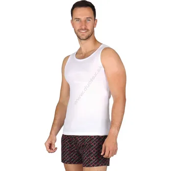 Pánské tílko EVONA Pánské tílko Danex(Maximus) Barva: Biela, Velikost: XL