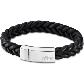 Náramek Pánský kožený náramek pletený | Snadné zapínání | Ověřeno 1000+ zákazníky | Náramek pro může | Pánské šperky | ROMERO chirurgická ocel, kůže