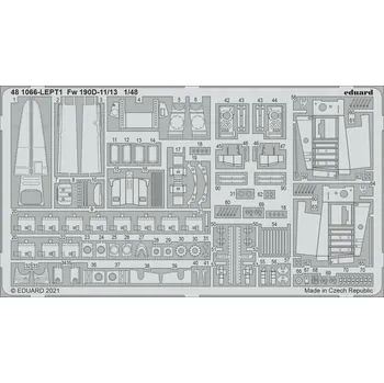 Plastikový model Fw 190D-11/13 1/48 pro EDUARD 481066, měřítko 1/48
