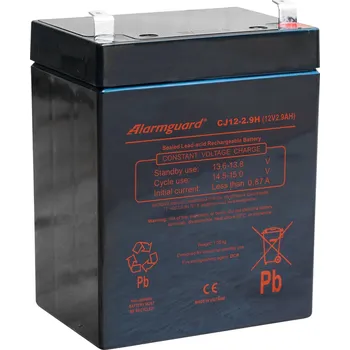 Záložní baterie akumulátor Alarmguard CJ12-2,9H (12V/2,9Ah)